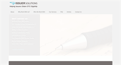 Desktop Screenshot of issuereligibility.com